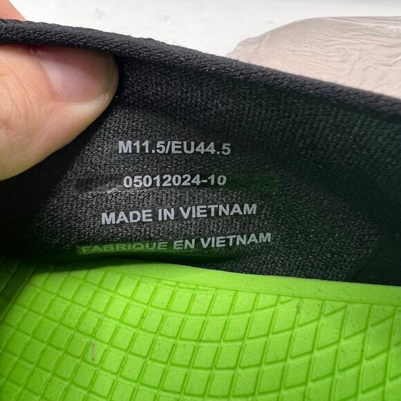 OOFOS OOmg Sport LS Low Sneakers Active Recovery Black/White Men's 11.5 NWB - Picture 9 of 10